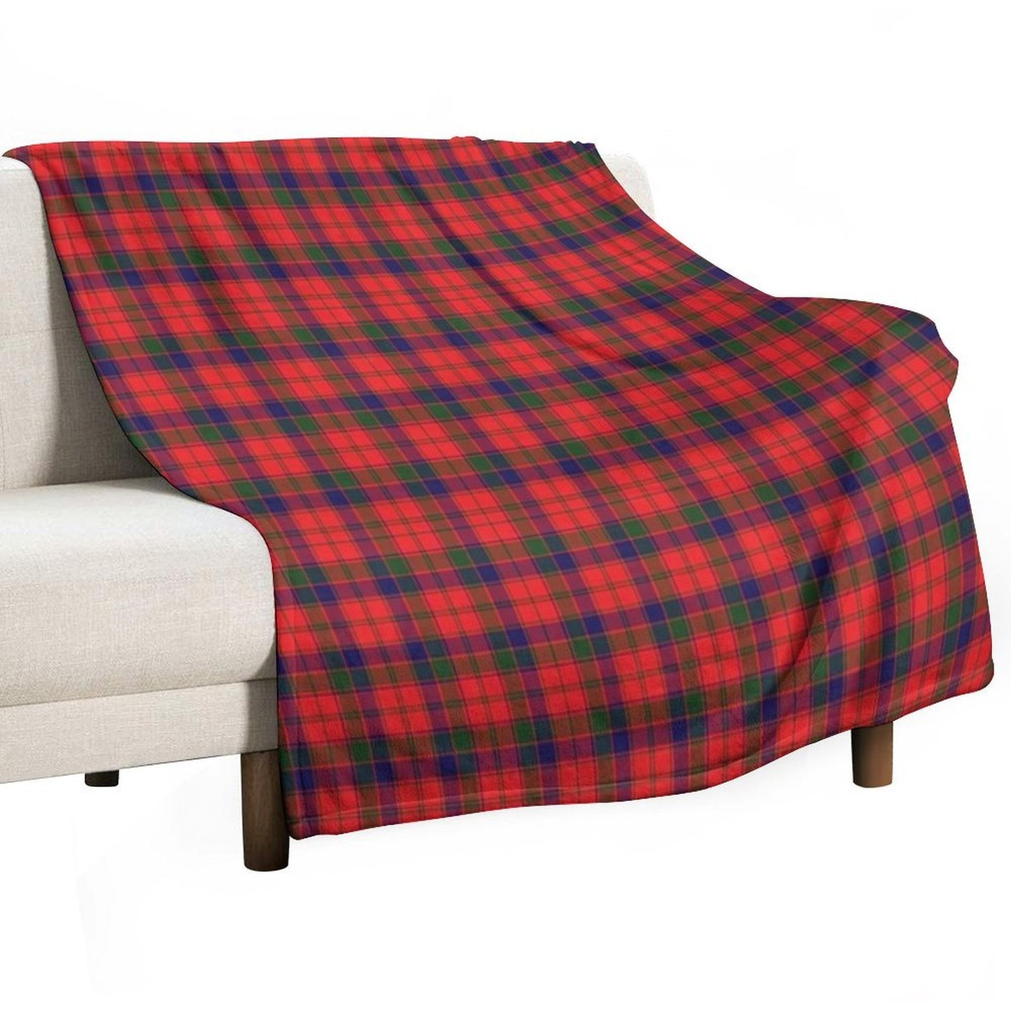 Clan Robertson Tartan Anti-pilling Throw Blanket