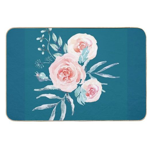 Roses  Eco-Friendly Bath Mat