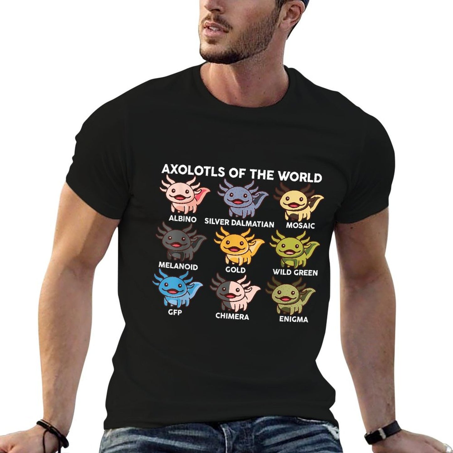 Axolotl-Shirt Axolotl of World Kids Odor-resistant T-Shirt
