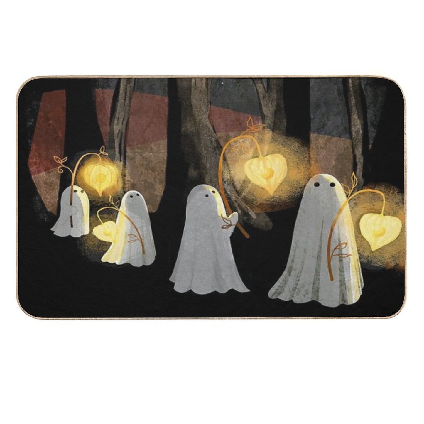 Ghost Parade Stain-Proof Bath Mat