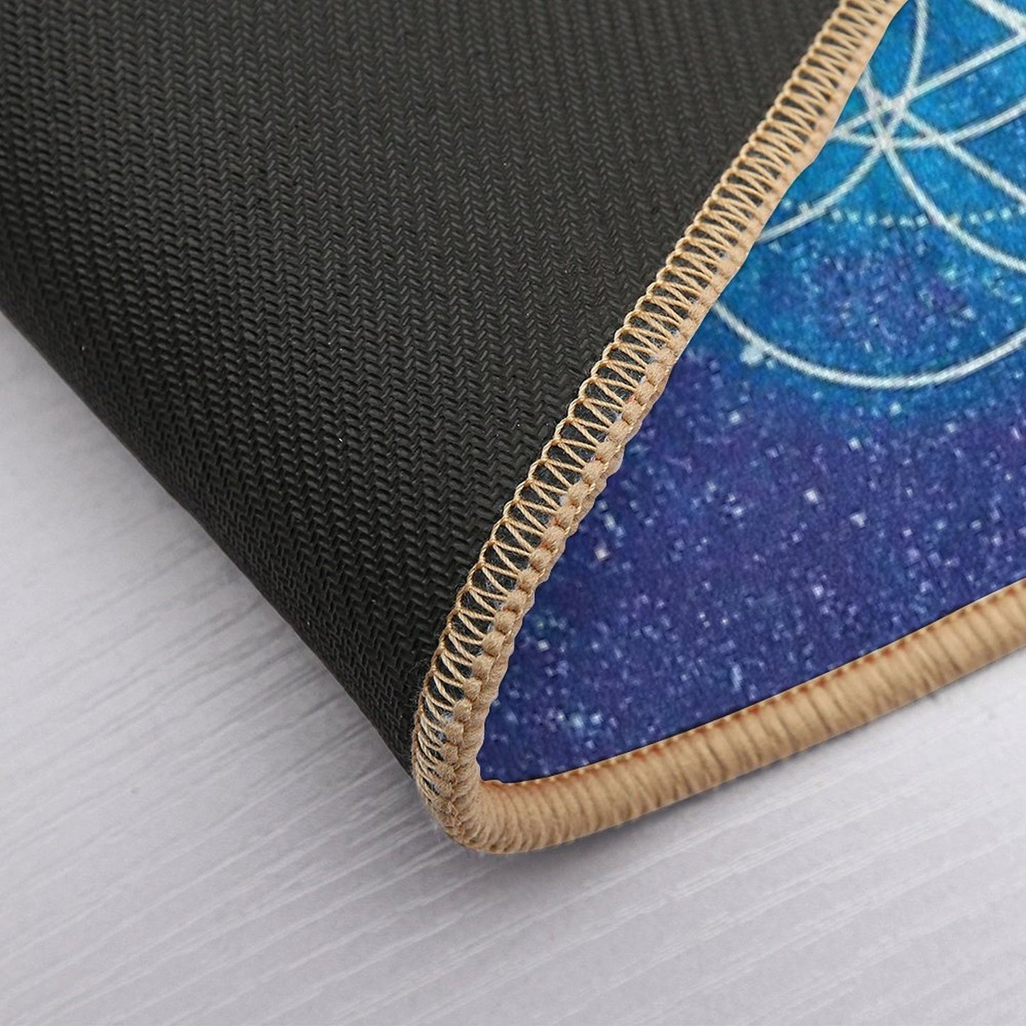Sacred Geometry Dirt-Trapping Bath Mat