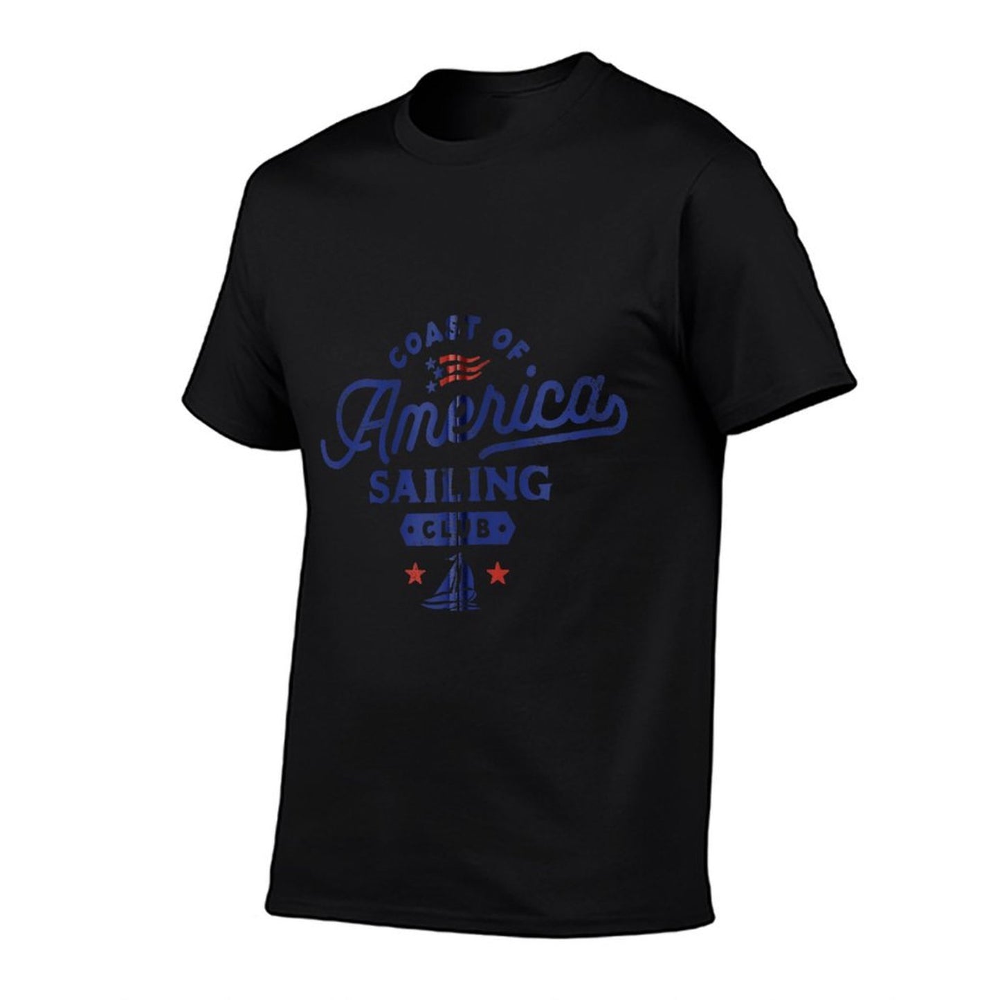 Coast of America Gulf of USA Sailing Summer Gift Zip Quick-drying T-Shirt