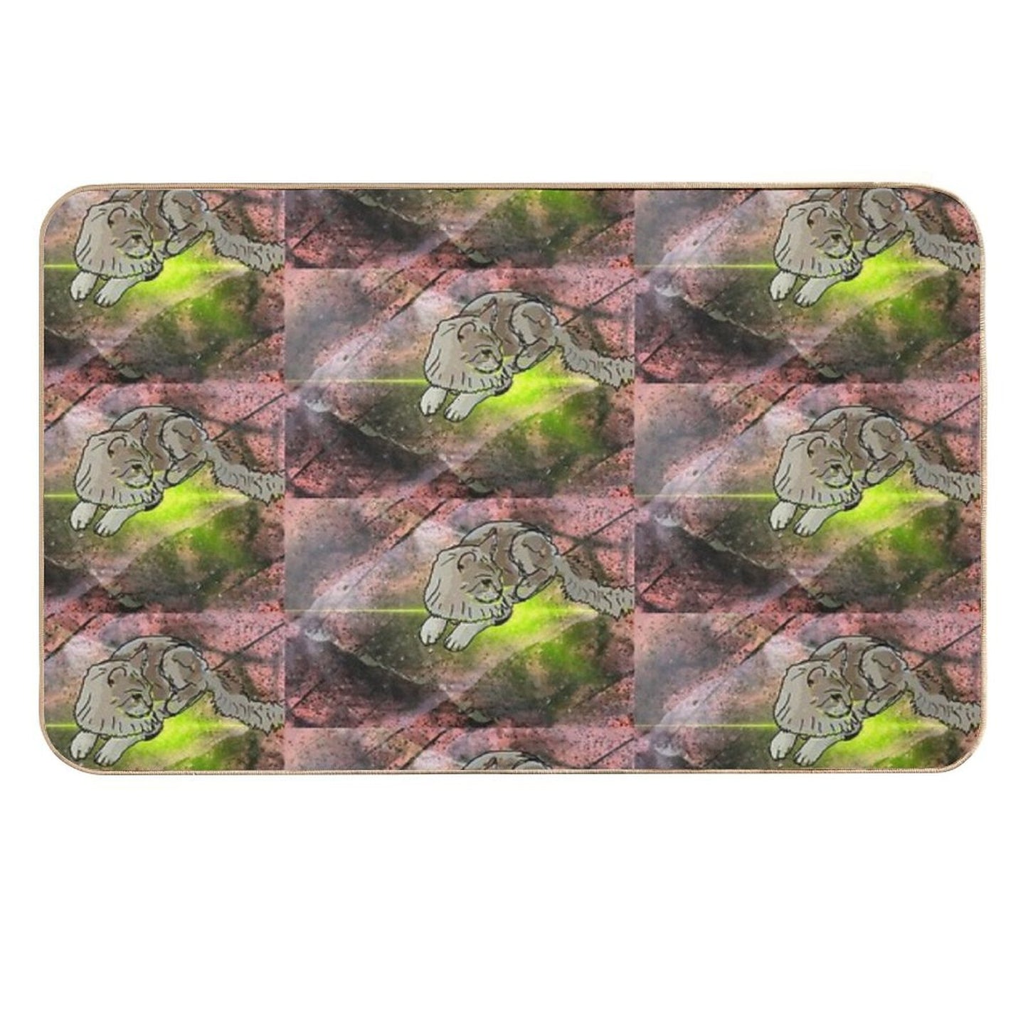 Cat Energy Easy Maintenance Bath Mat