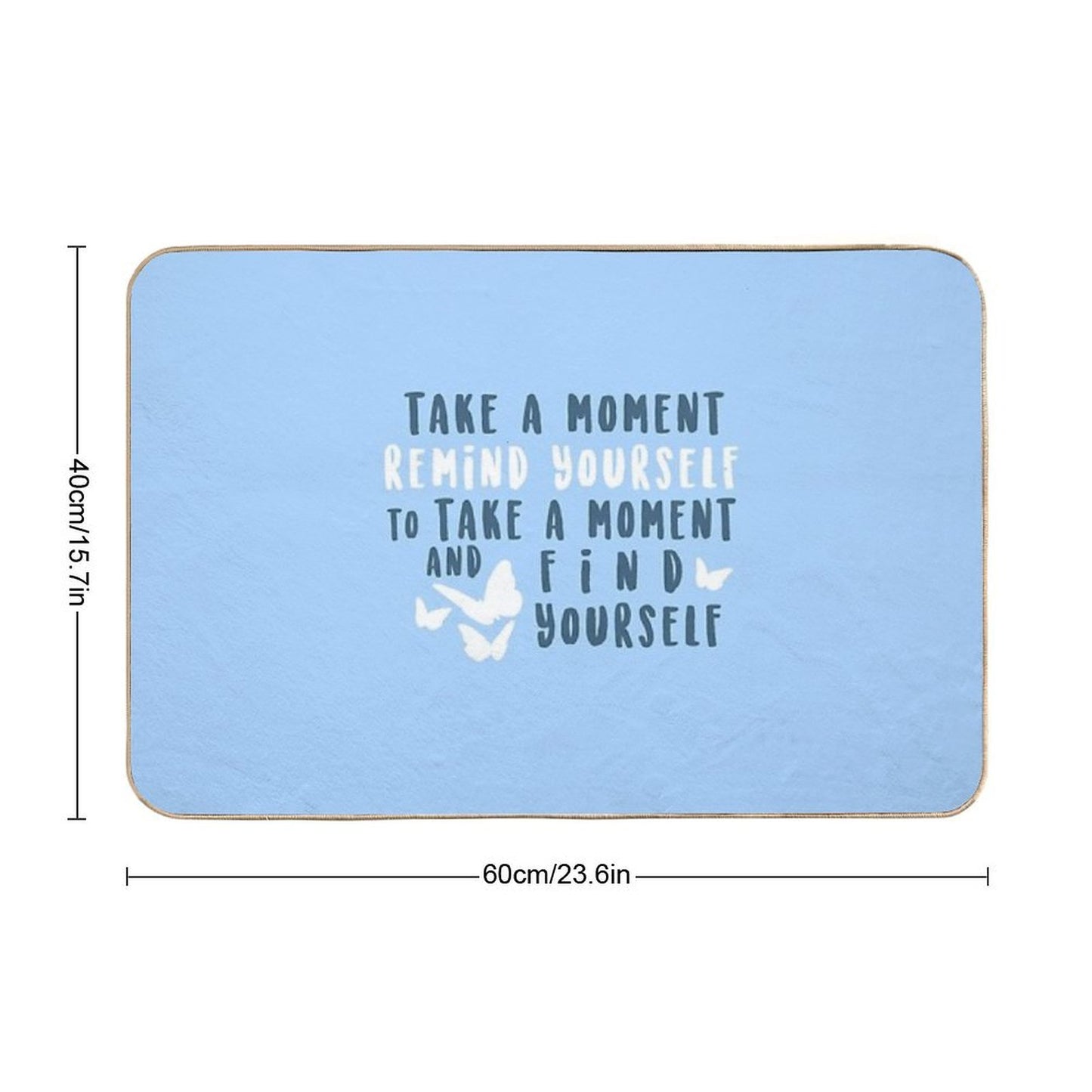 Take A Moment to Find Yourself Toxin-Free Bath Mat