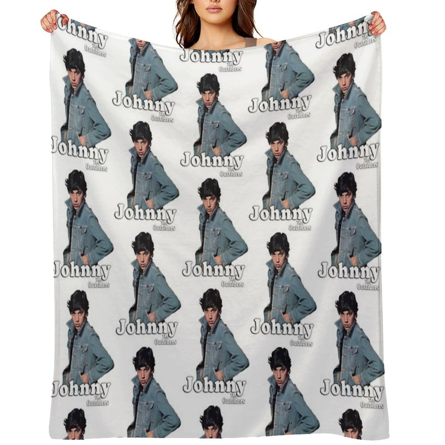 Johnny Cade (The Outsiders) Plush Throw Blanket