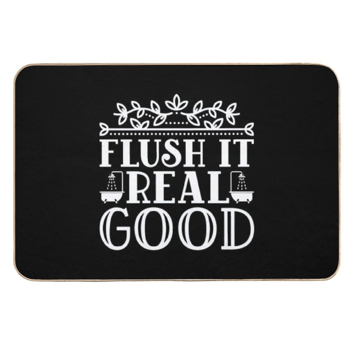 FLUSH IT REAL GOOD Pet-Safe Bath Mat
