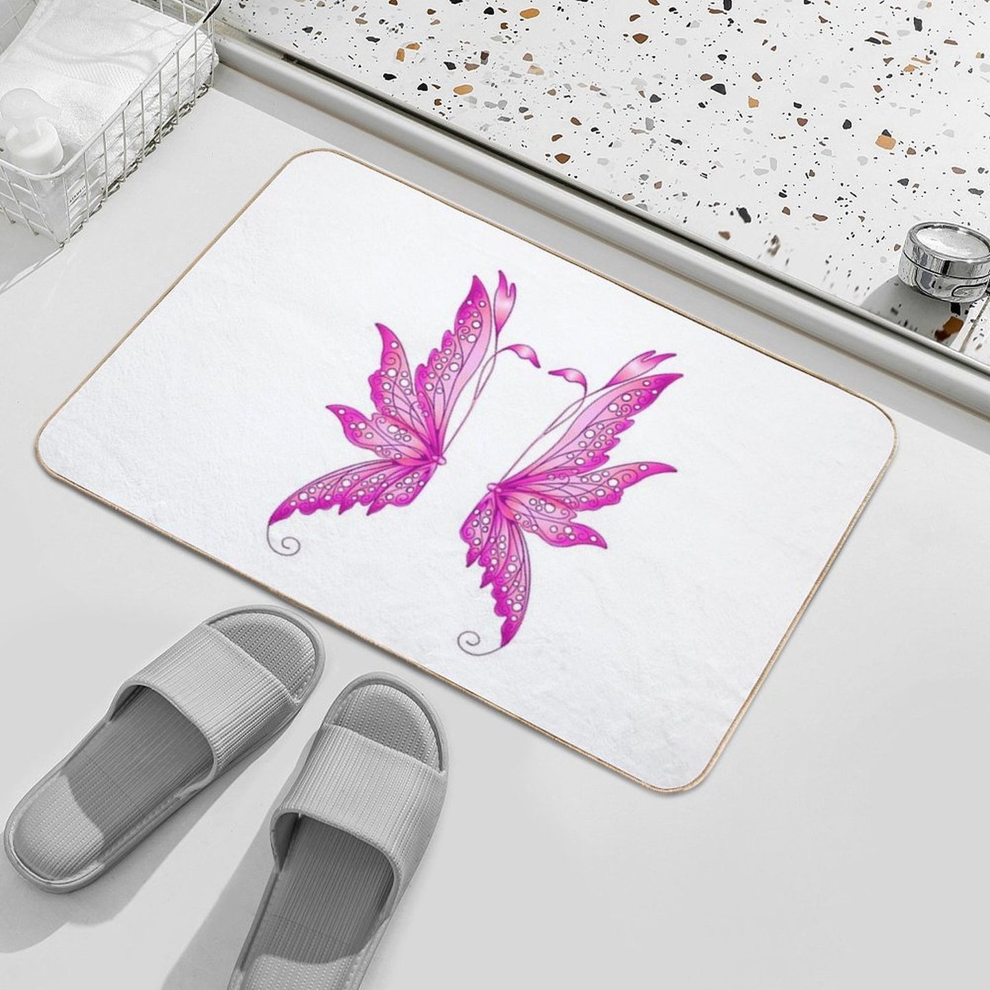 Fairy Pet-Safe Bath Mat