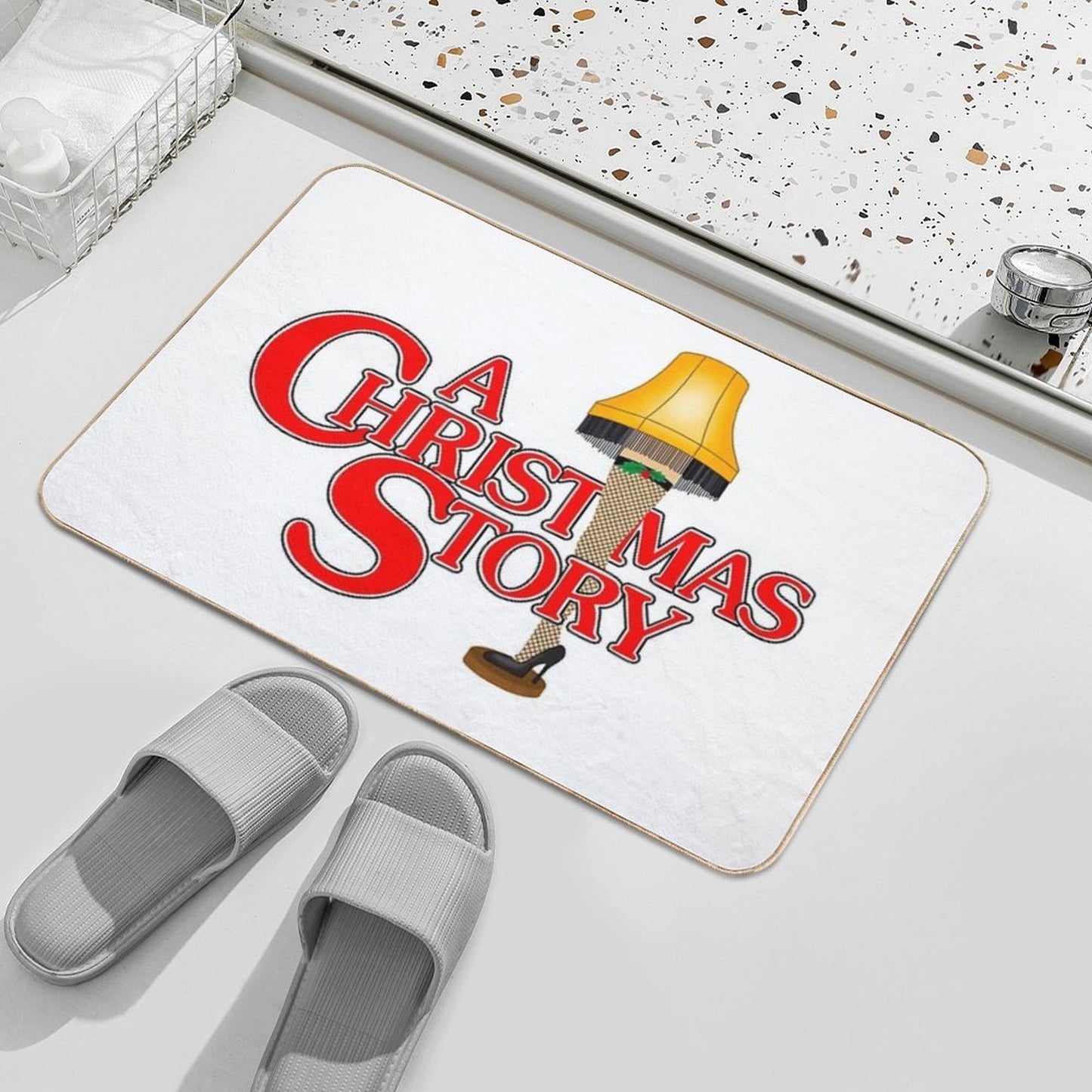A Christmas Story, Leg Lamp Toxin-Free Bath Mat