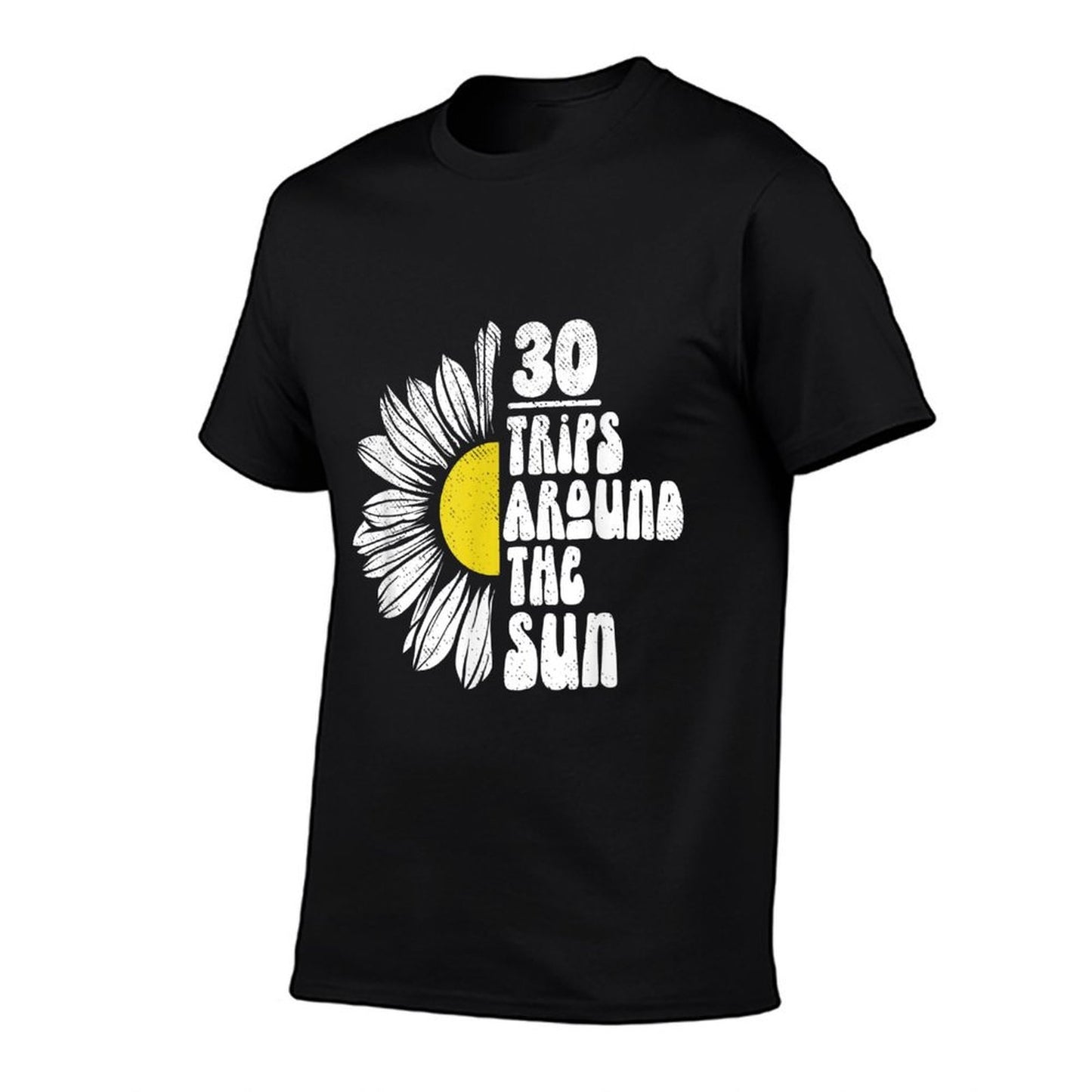 Thirty Trips Around The Sun 30 Year Old Retro 30th Birthday Eco-friendly Material T-Shirt
