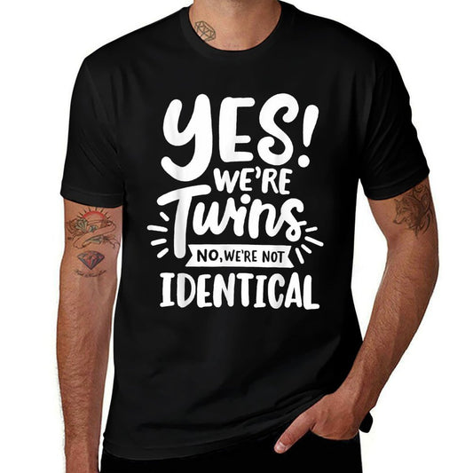 Twins Twin Brother Sister  Moisture-wicking T-Shirt