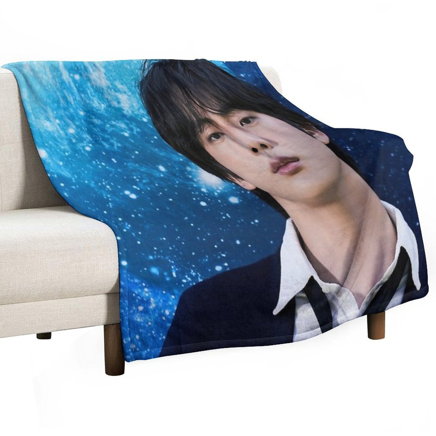 Jin The Astronaut Concept Photo Outlander Versatility Throw Blanket