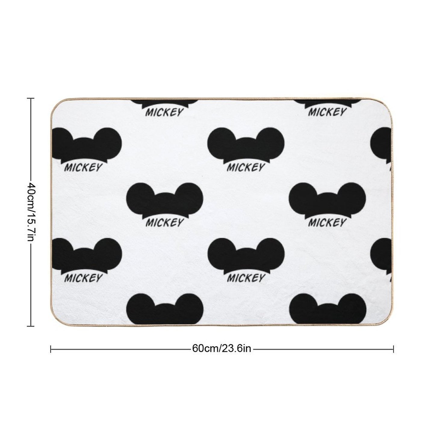 Mickey Dirt-Trapping Bath Mat