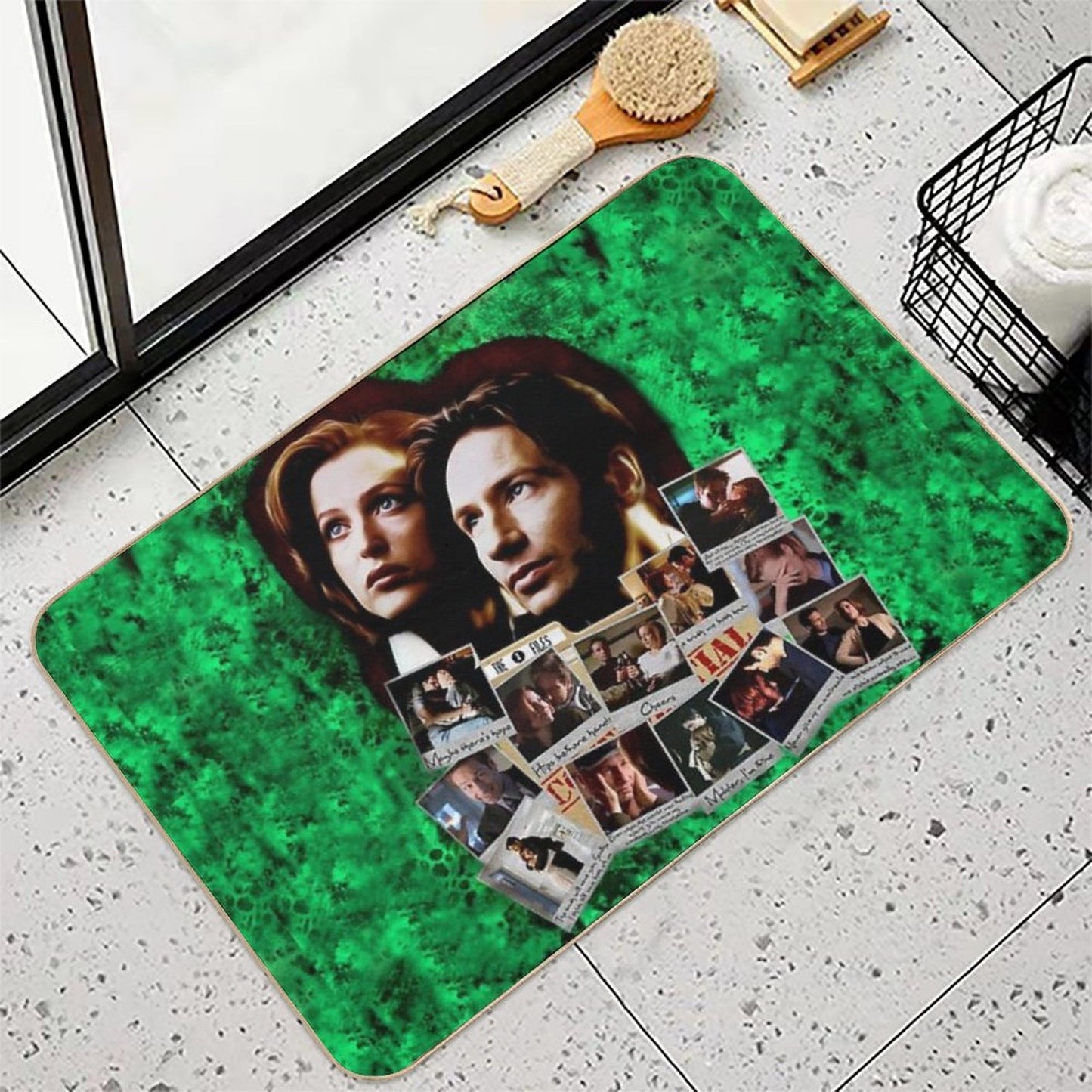 Don't Give Up Alternate Easy Maintenance Bath Mat