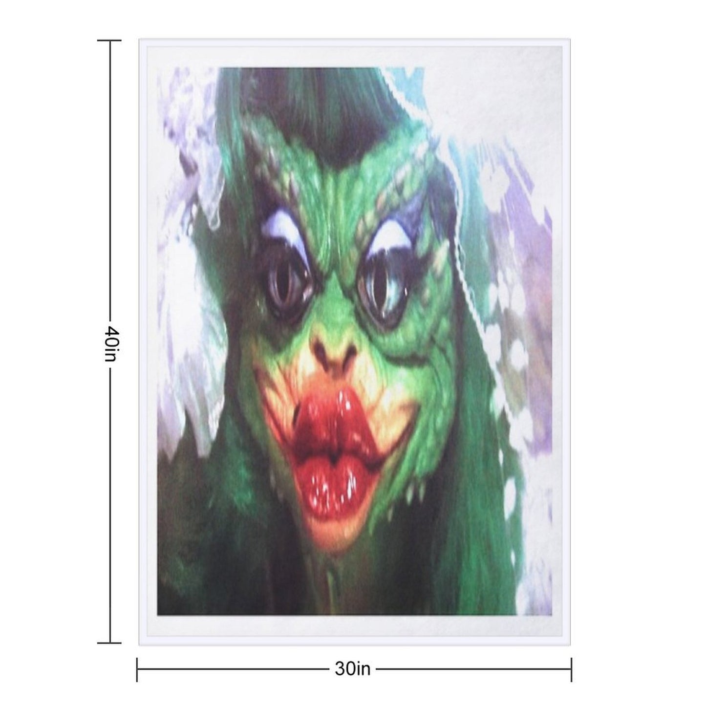 Gremlin Greta Compact Throw Blanket