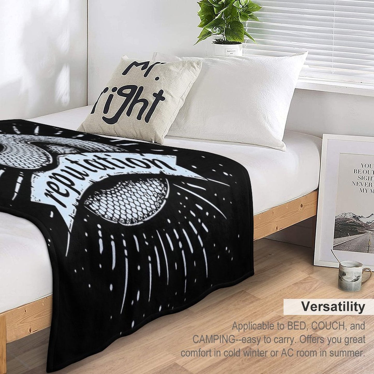 Reputation Snake Versatility Throw Blanket