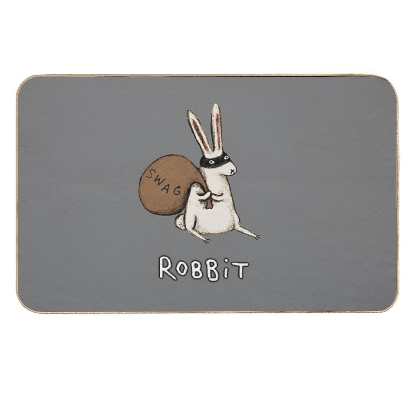 Robbit  Fade-Resistant Bath Mat