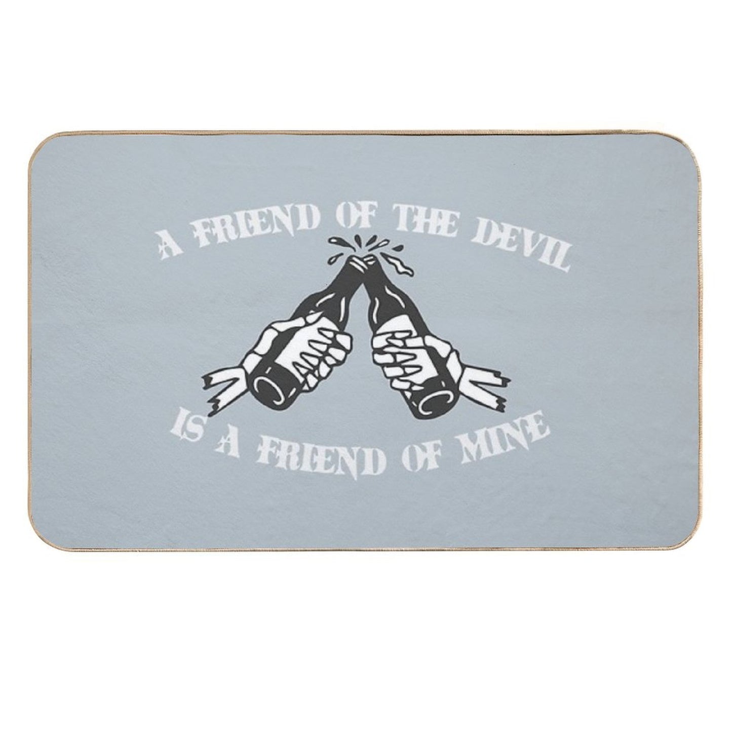 Friend of The Devil High-Traffic Bath Mat