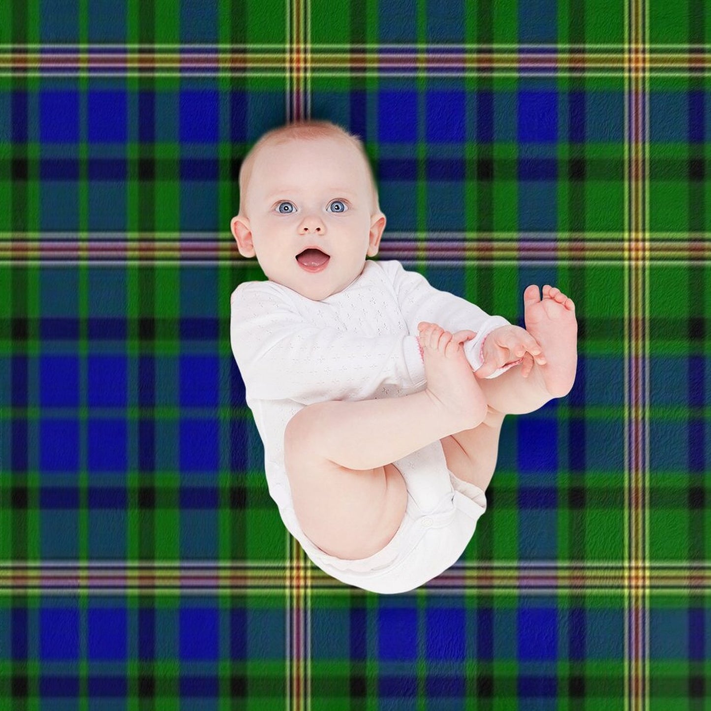 Clan Maitland Tartan Quick-dry Throw Blanket