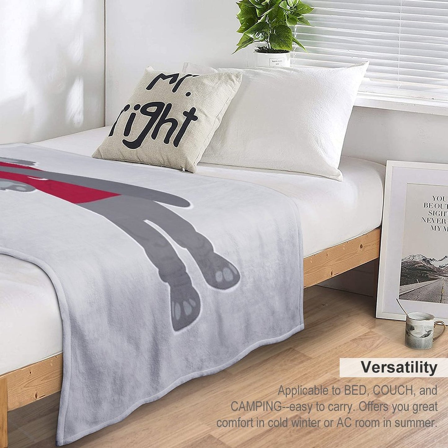 Big Al Sustainable Throw Blanket