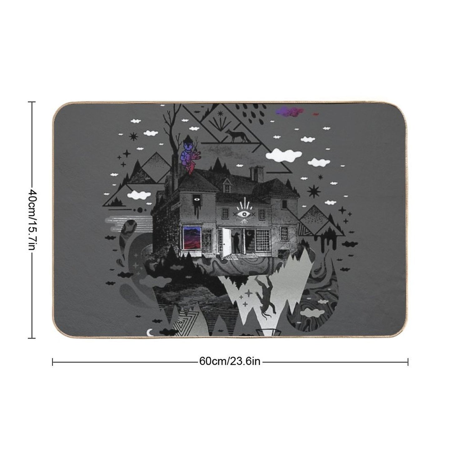 House Is Not A Home Odorless Bath Mat