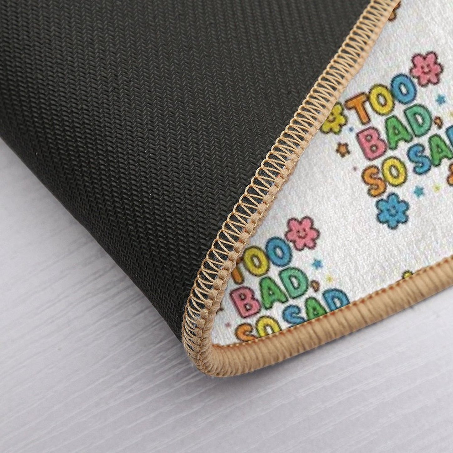 Too Bad, So Sad Absorbent Bath Mat