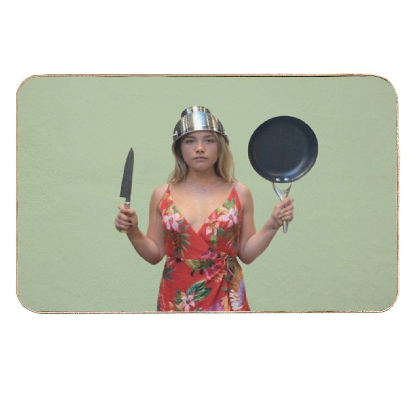 Florence Pugh Cooking with Flo Easy Maintenance Bath Mat