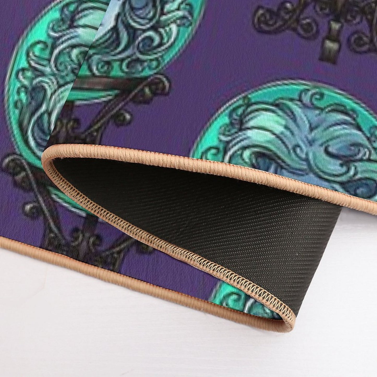 Madame Leota, No Background Slip-Resistant Bath Mat