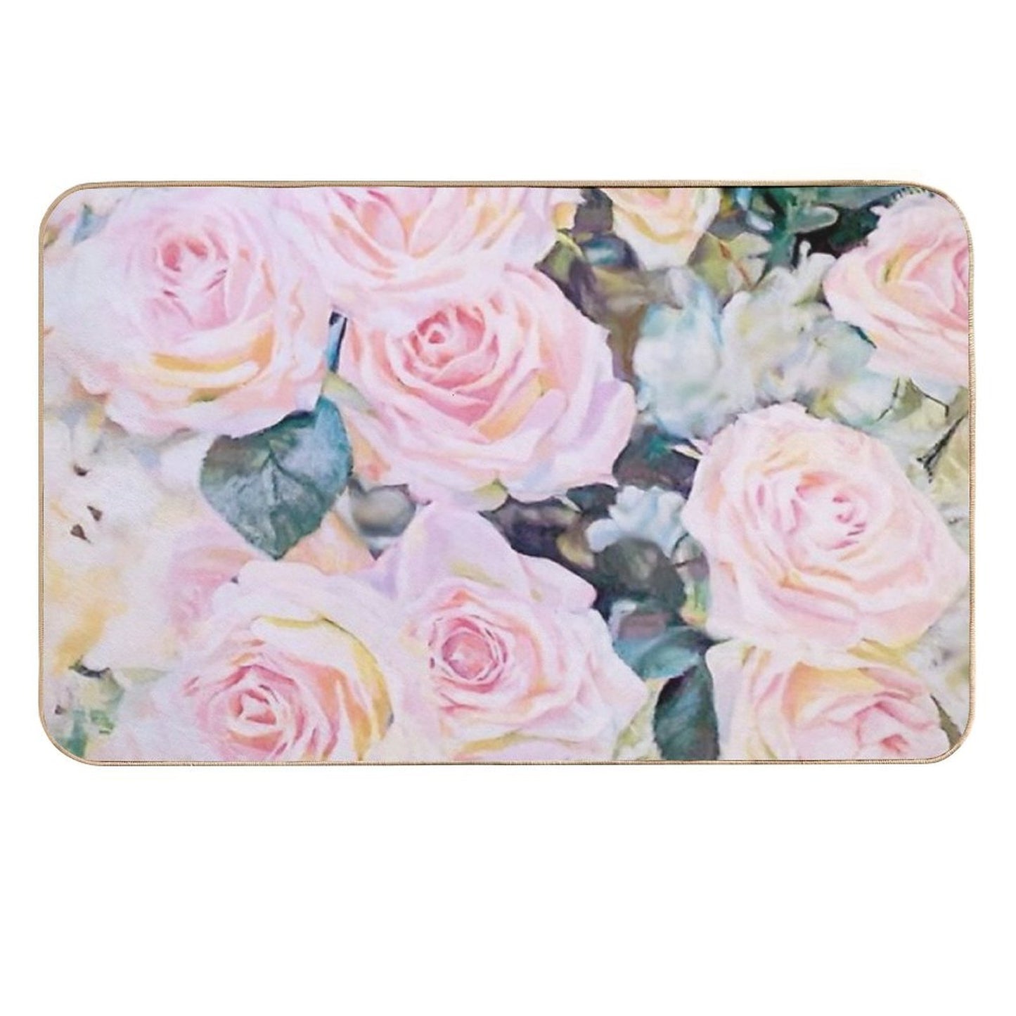 Roses Collection Dirt-Trapping Bath Mat