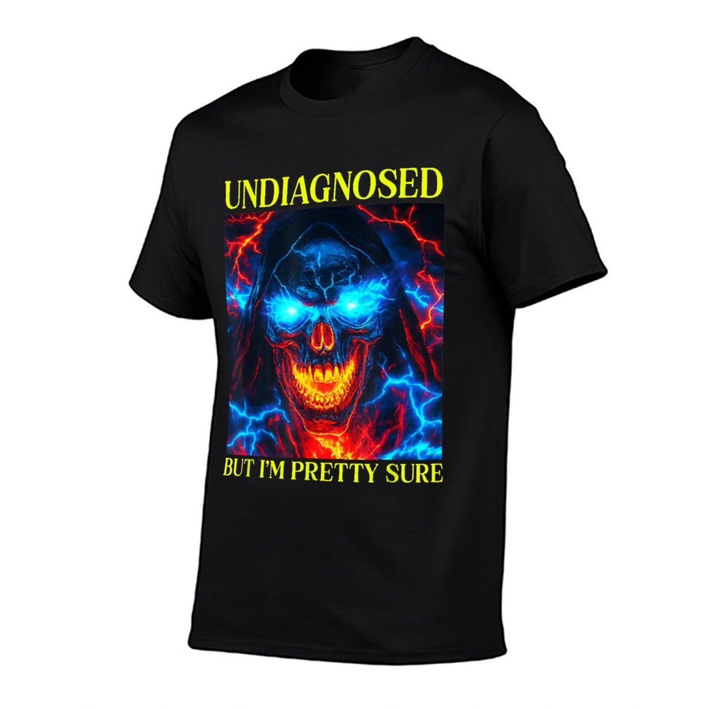 Autism Skeleton Meme Cotton T-Shirt