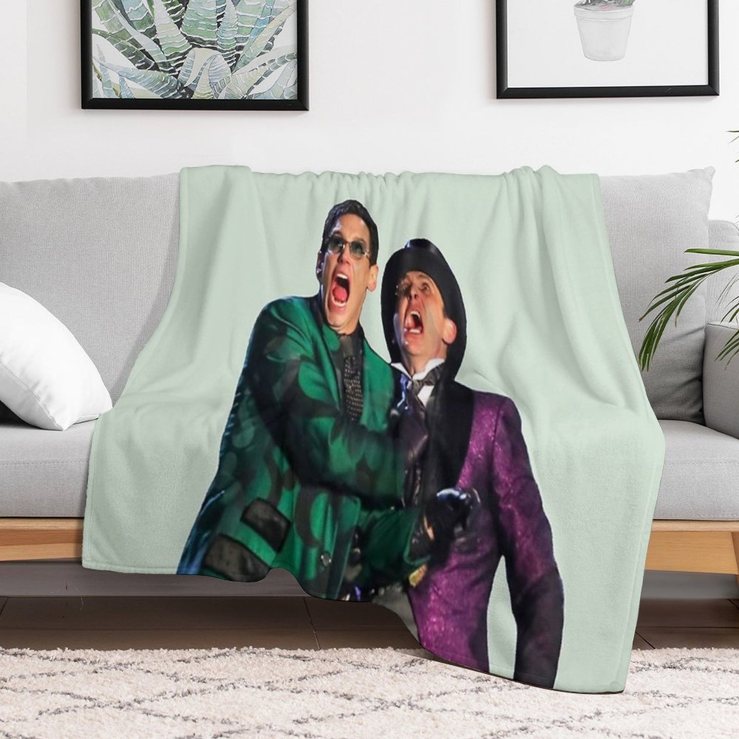 Nygmobblepot Durable Throw Blanket