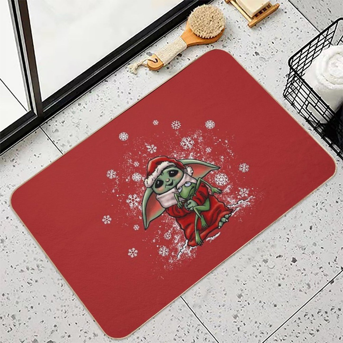 All The Child Wants for Christmas Long-Lasting Bath Mat