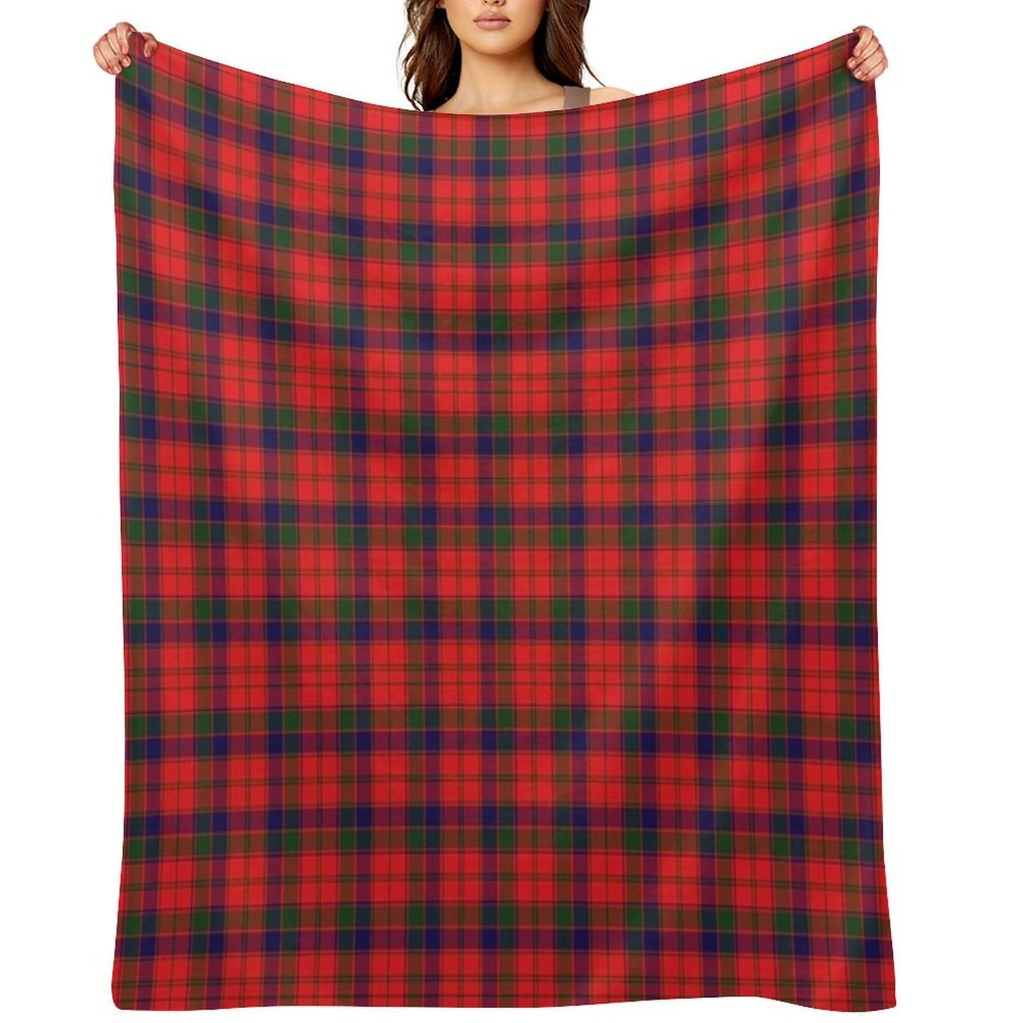 Clan Robertson Tartan Anti-pilling Throw Blanket