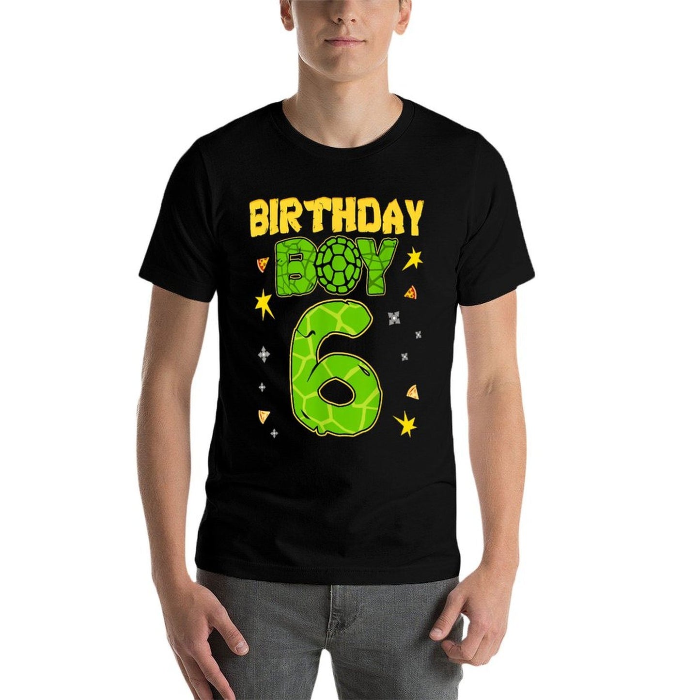 Birthday Boy 6th Matching Turtle Party Funny Birthday Classic T-Shirt