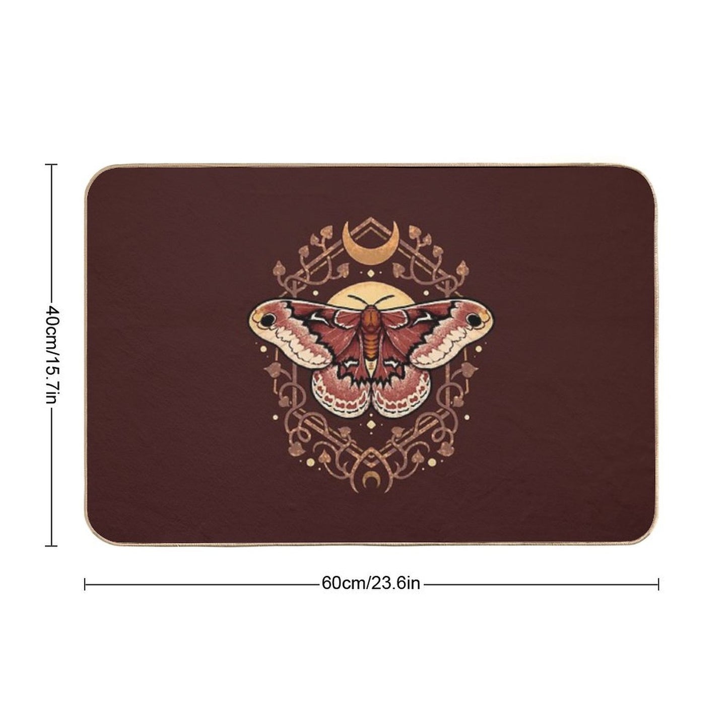 Promethea Moon Multi-Purpose Bath Mat