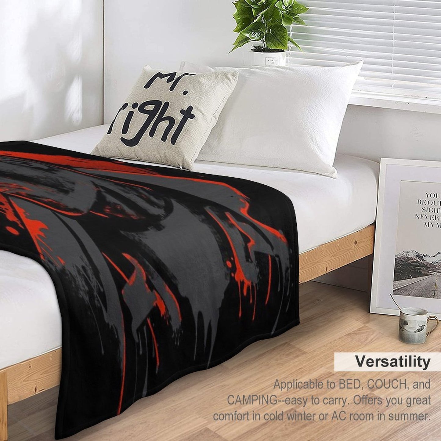 Vampire Hunter Comfort Throw Blanket