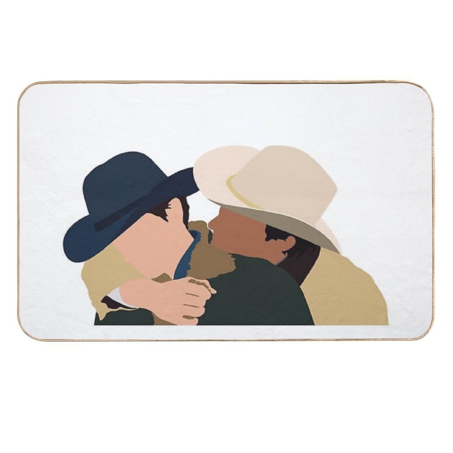 Brokeback Mountain Movie Durable Bath Mat