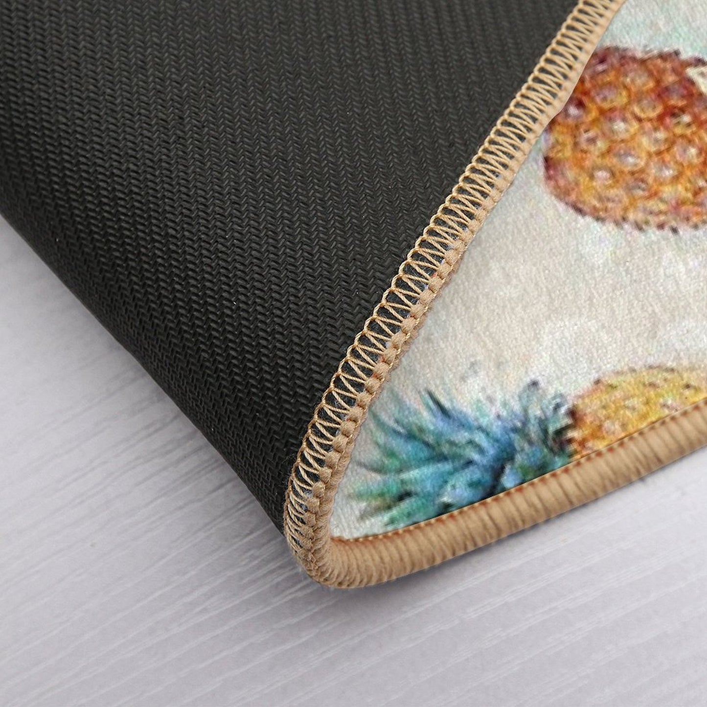 Pineapples + Crystals Pet-Safe Bath Mat