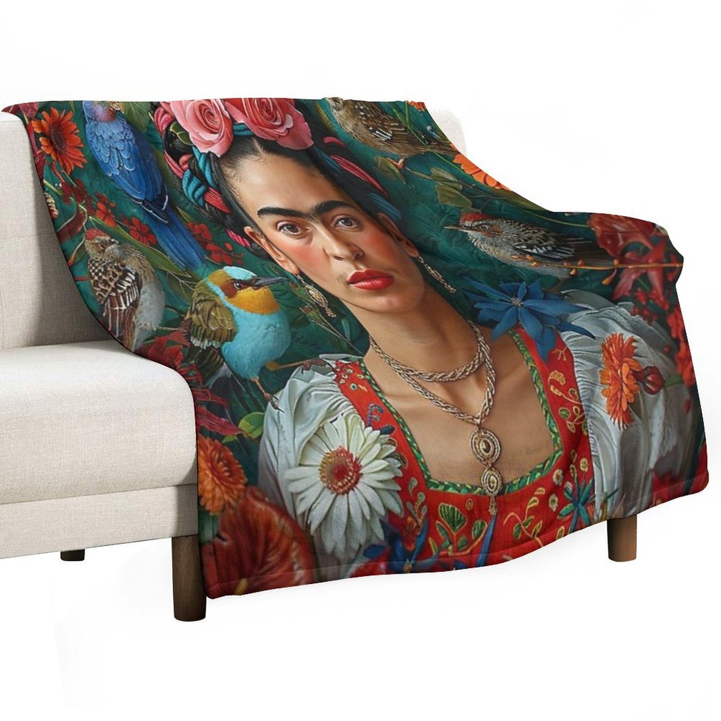 Frida Kahlo Gift-ready Throw Blanket
