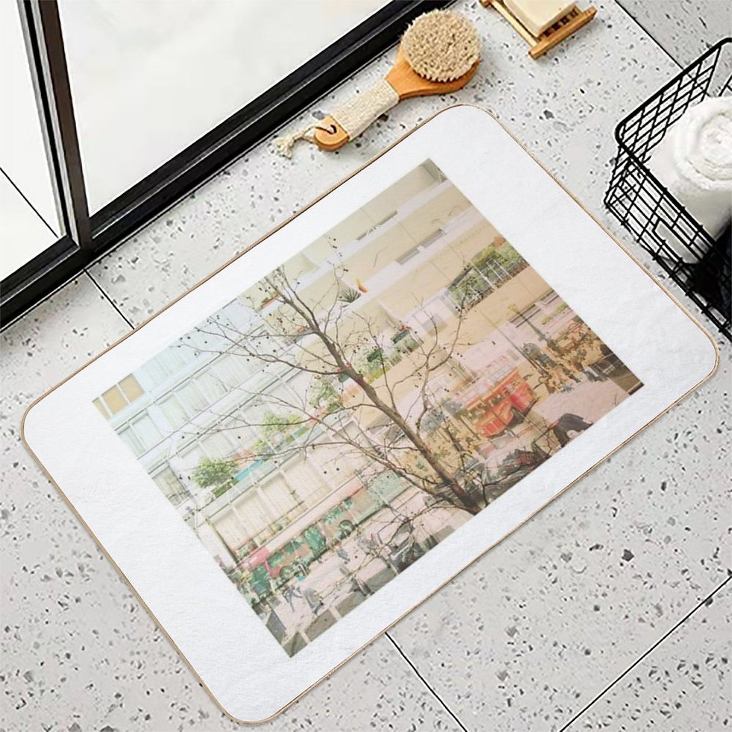 London Dirt-Trapping Bath Mat