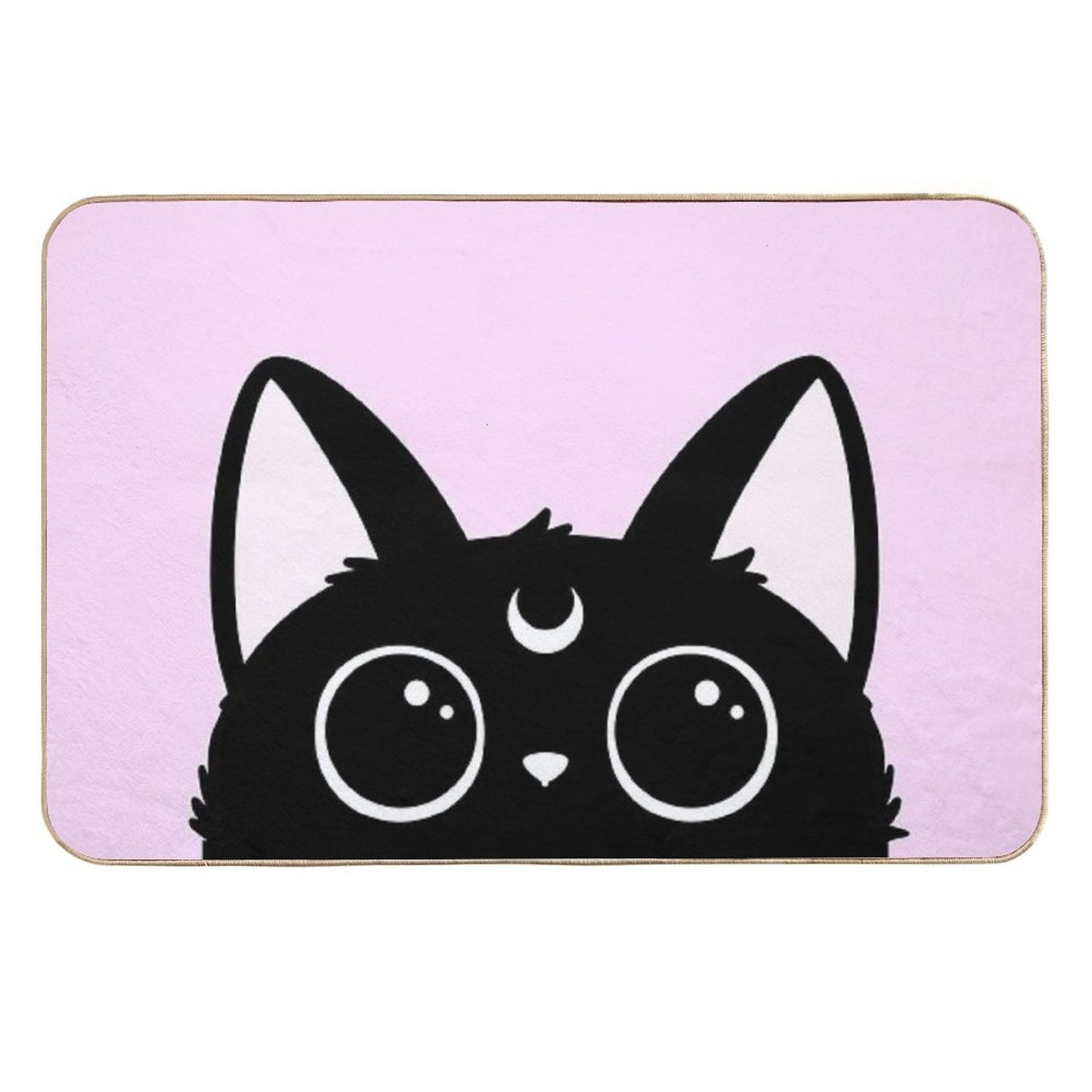 Hewwo Pink Nikury Fade-Resistant Bath Mat