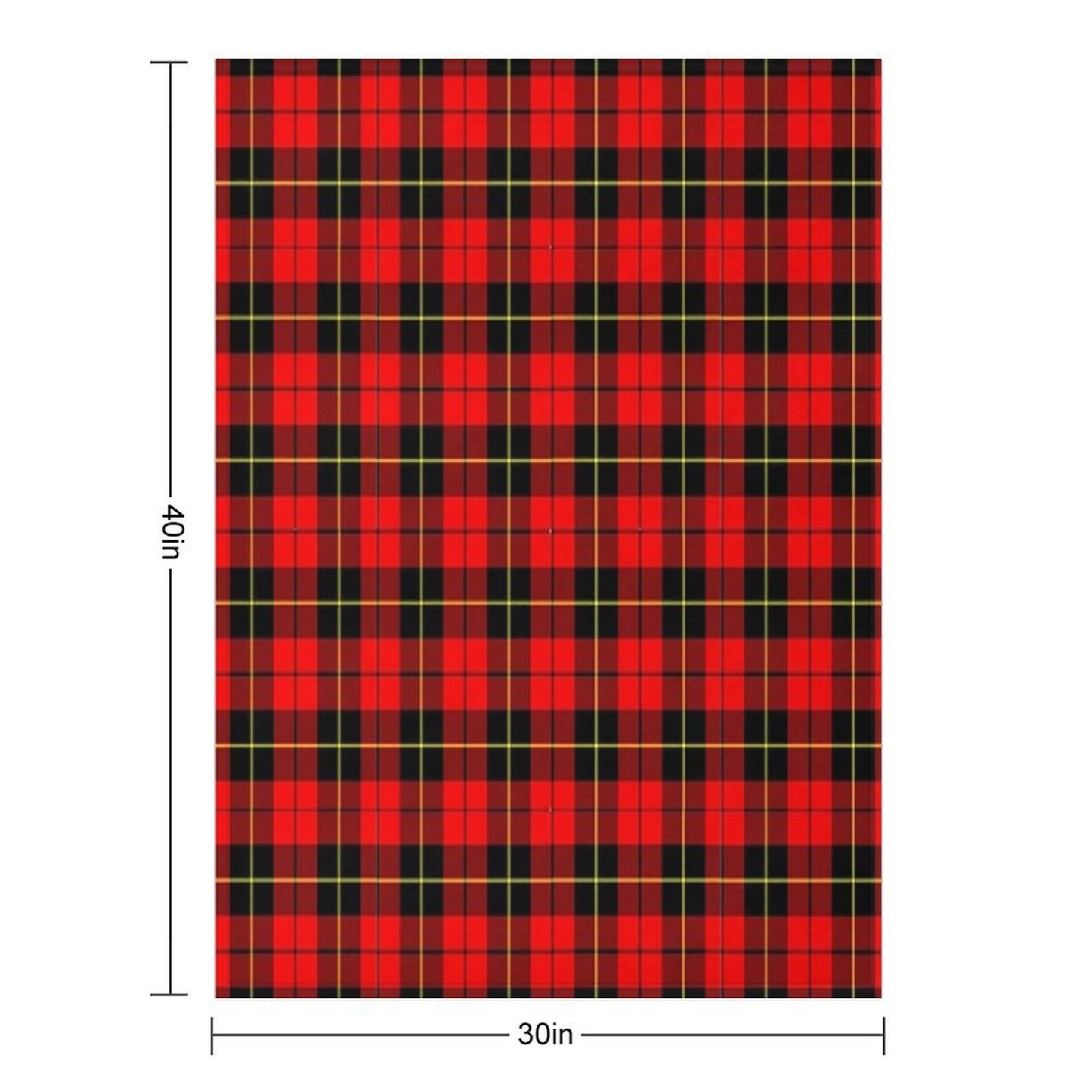 Wallace Tartan Quick-dry Throw Blanket