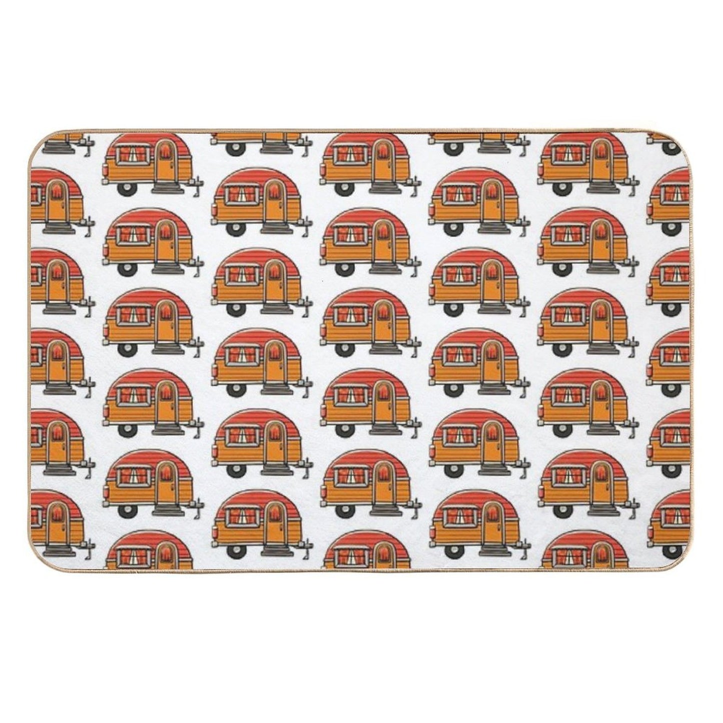 Mini Trailer Easy Maintenance Bath Mat