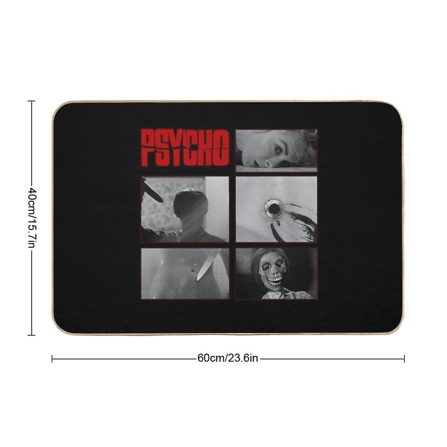 Psycho Multi-Purpose Bath Mat