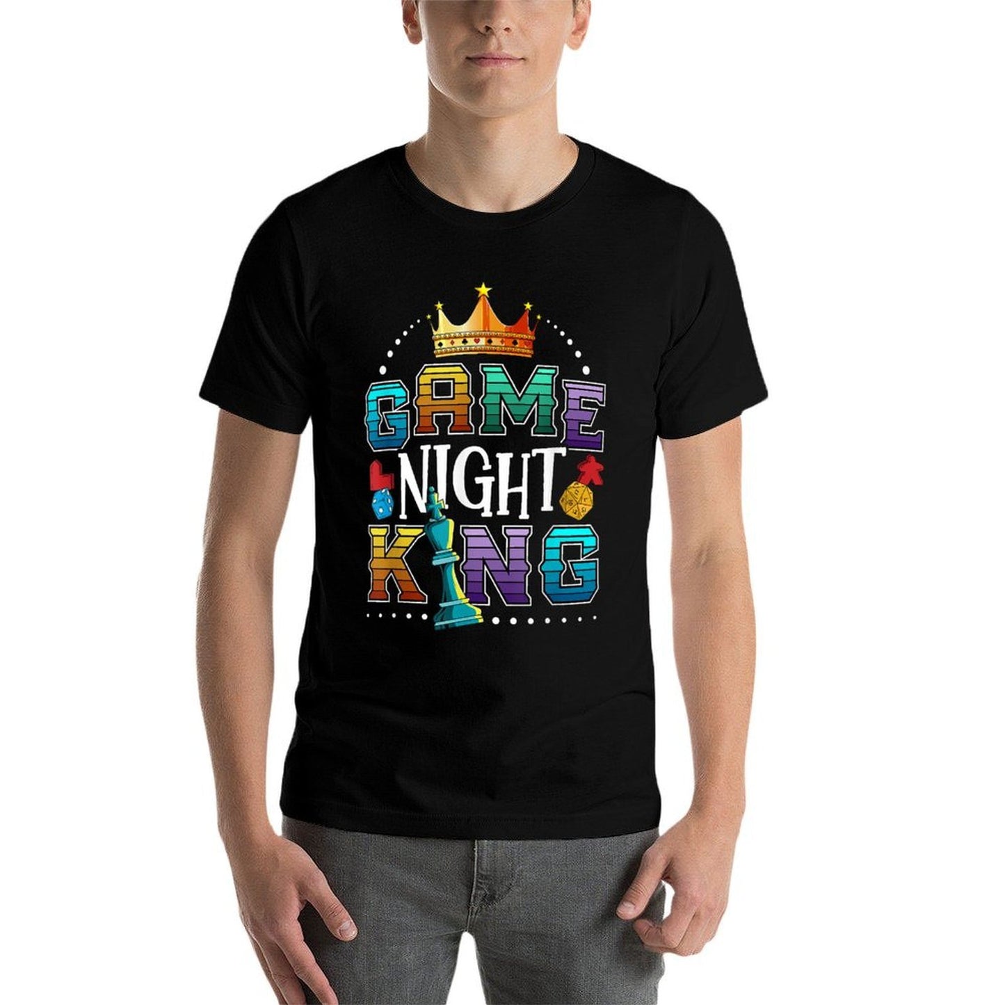 Game Night KING! Couples Matching Game Night  Odor-resistant T-Shirt