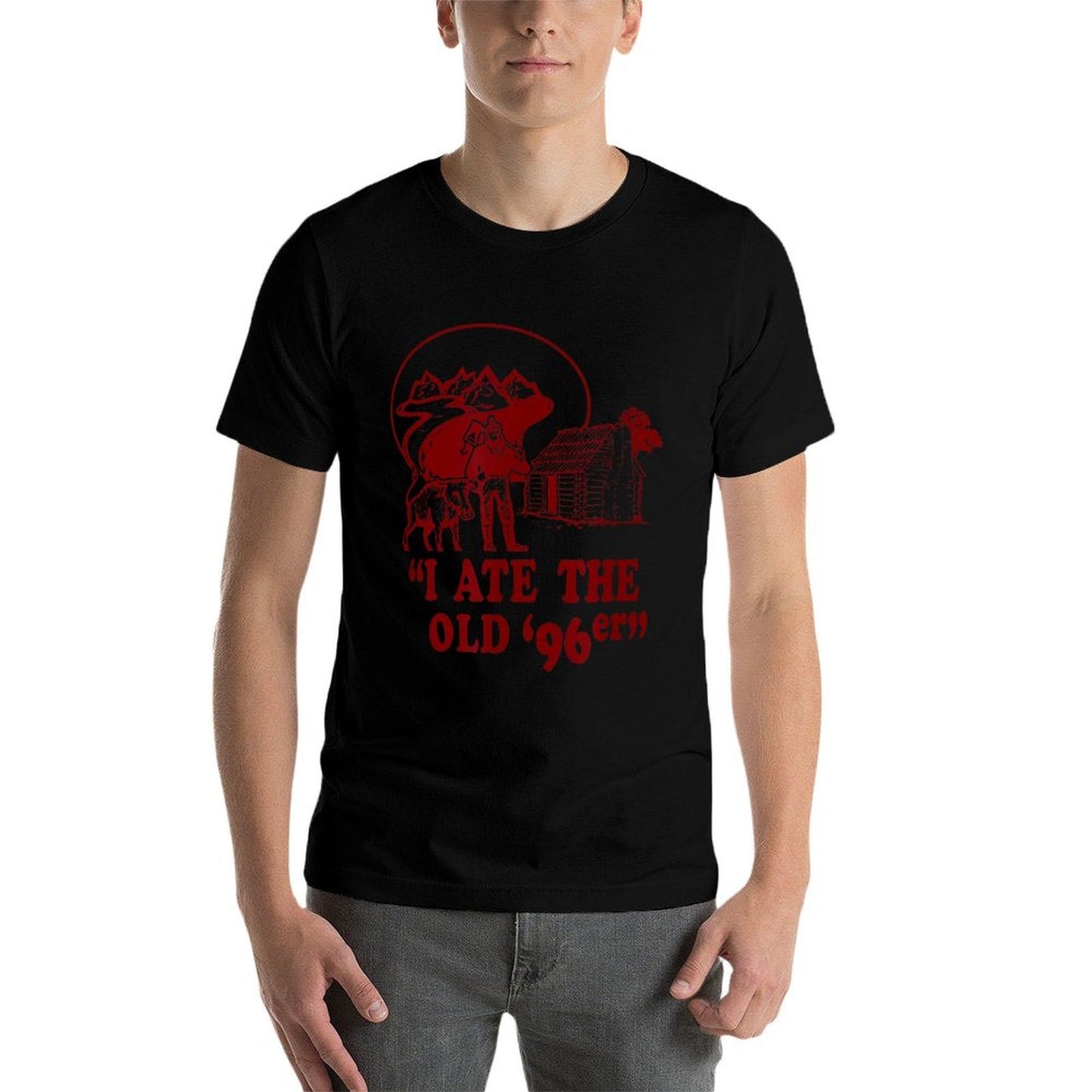 Great Outdoor Old 96er Funny 80s Movie Tagless Design T-Shirt
