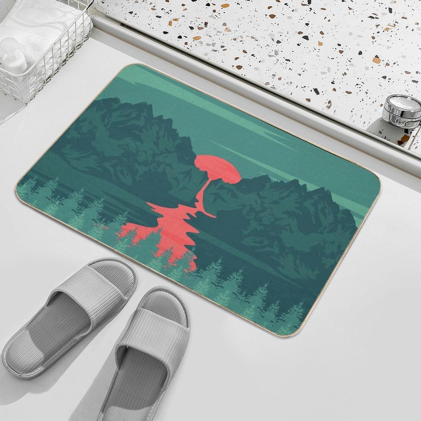 The Red River High-Traffic Bath Mat