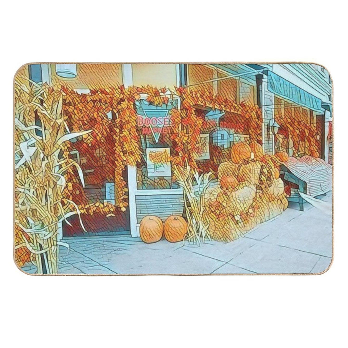 The Town Market Repositionable Bath Mat