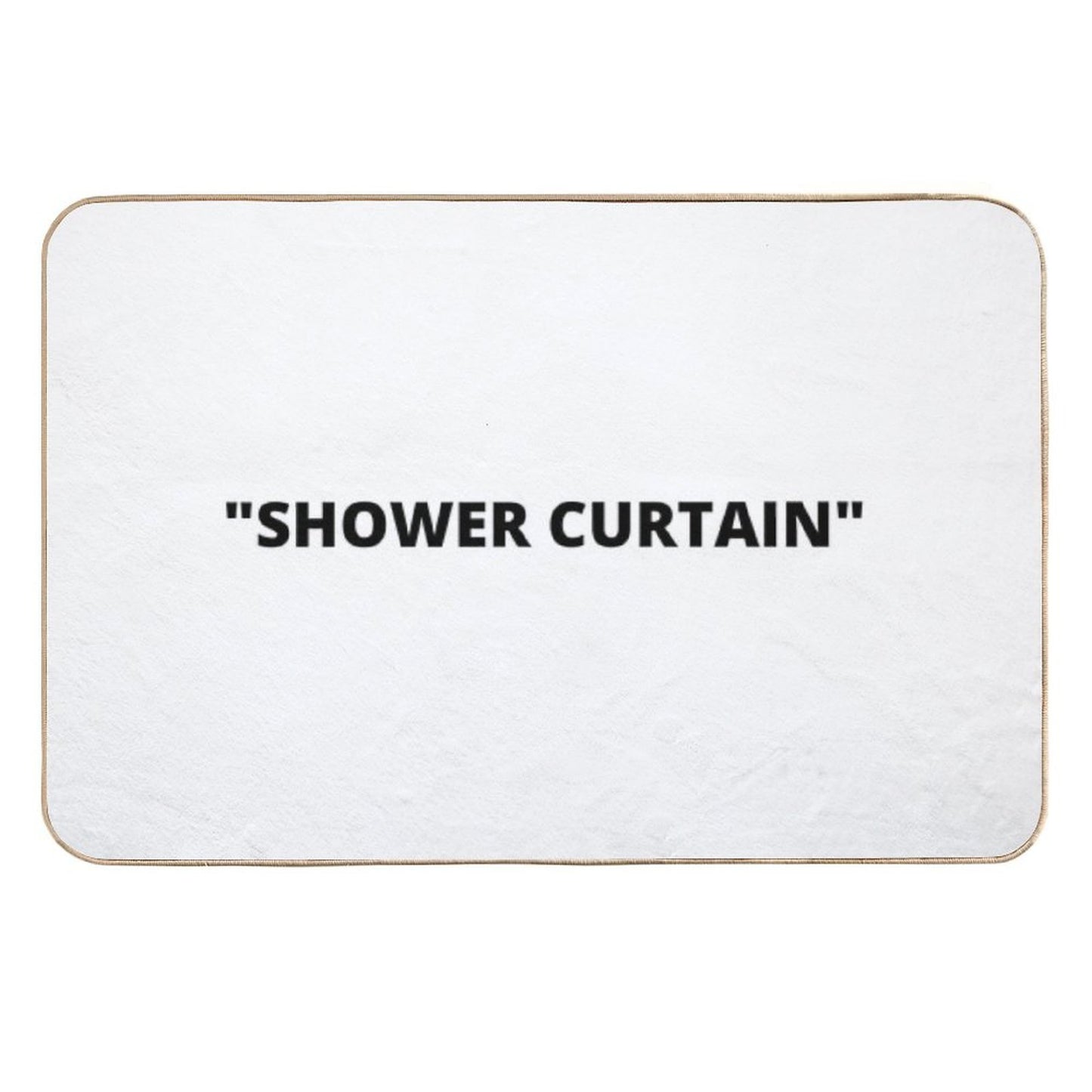 SHOWER CURTAIN Rapid-Drying Bath Mat