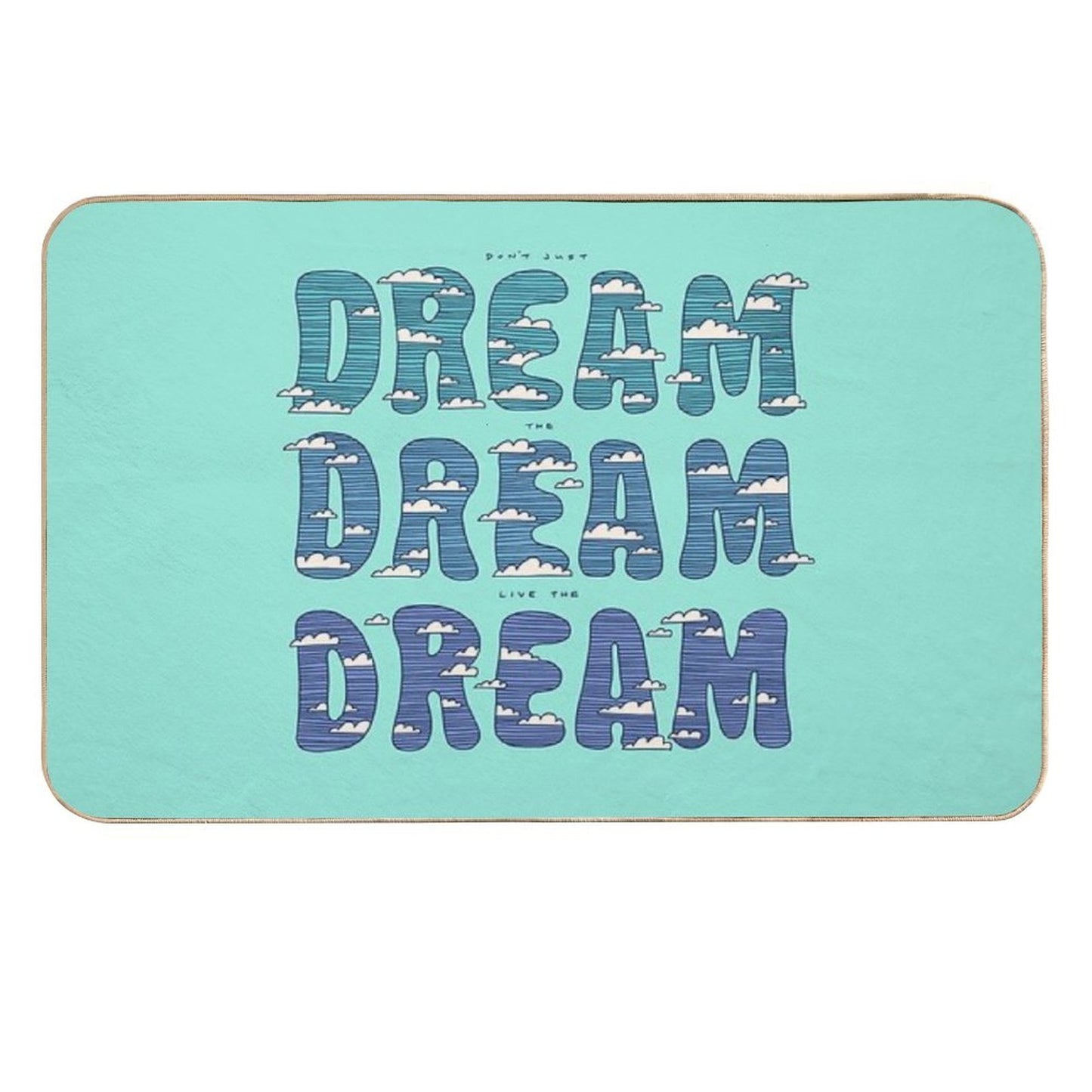 Dream, Dream, Dream Dirt-Trapping Bath Mat