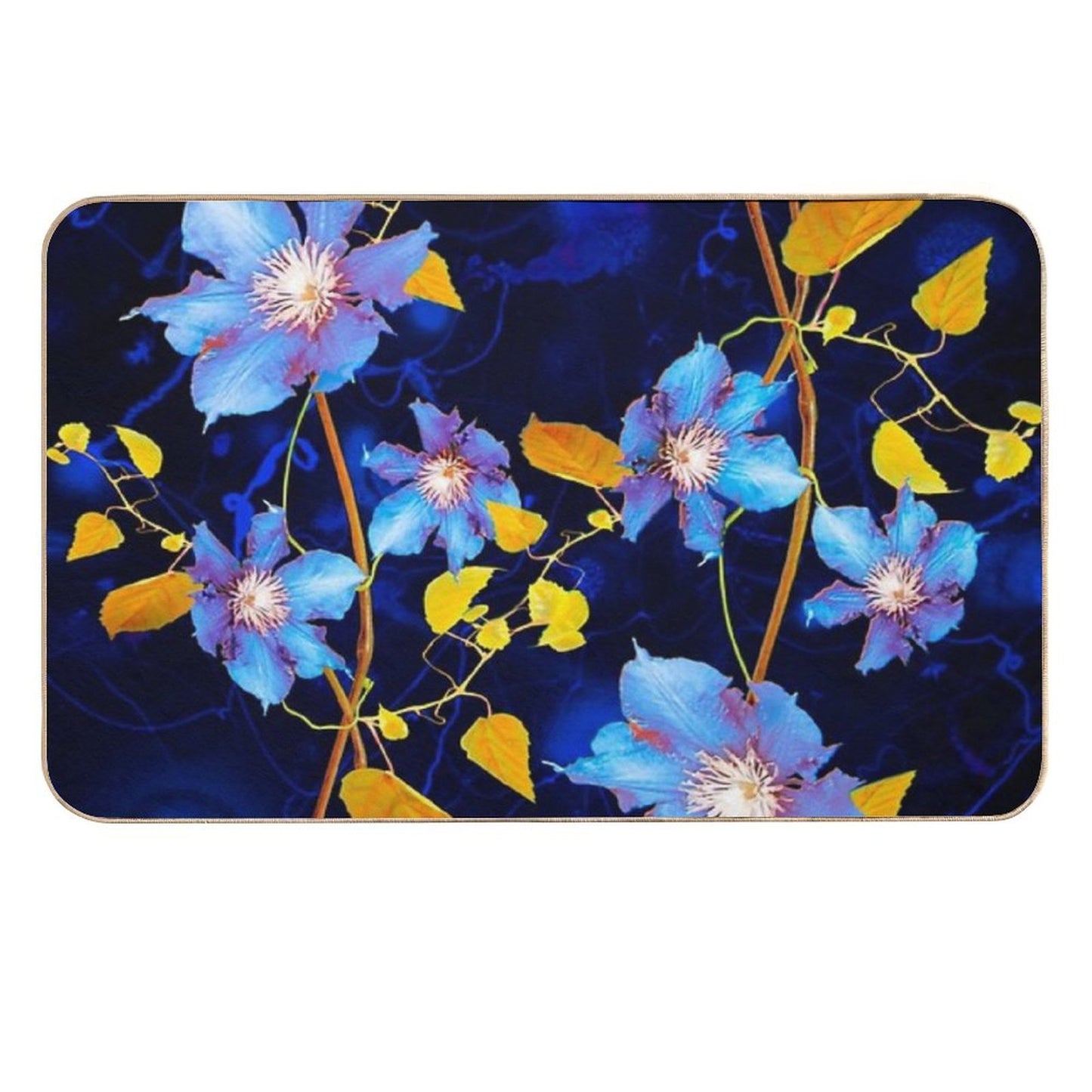 Clématitesclematis Durable Bath Mat